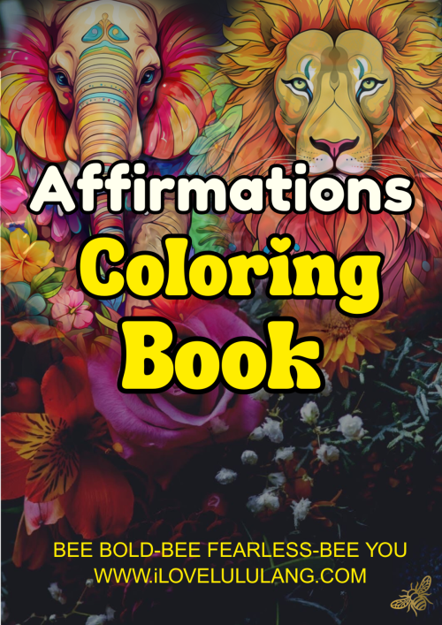 Affirmation Coloring Book (Color with Confidence Series) Paperback