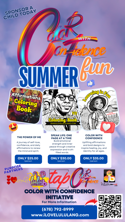 V4 Crowned &amp; Confident: Affirmations Coloring Book (Color with Confidence Series)