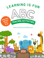 Learning is Fun Affirmation Series: Alphabet &amp; Numbers Tracing Activities